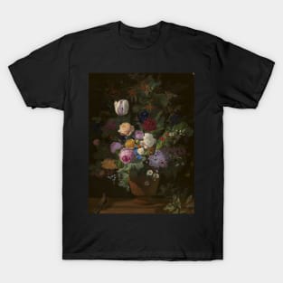 Flowers in a Vase by O.D. Ottesen T-Shirt